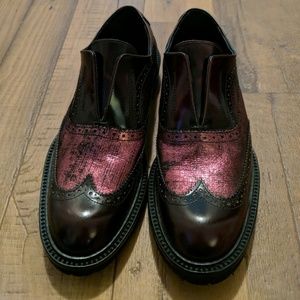 Cherry Red Oxfords